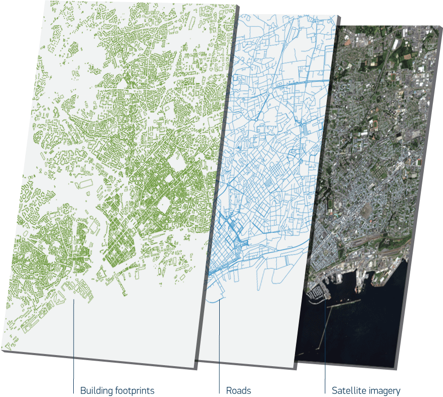 Basemap vector layer iso